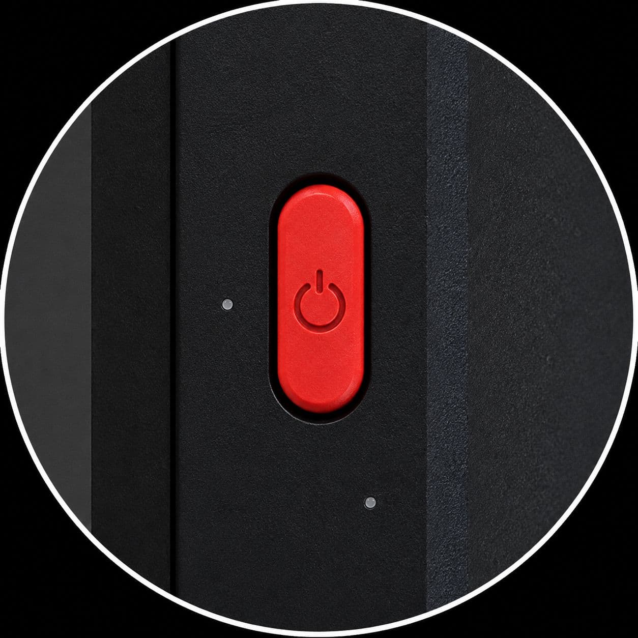 WeatherMax 7 red power button